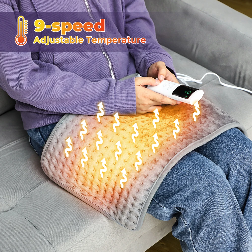 where to place heating pad for uti