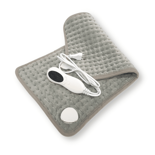 where to place heating pad for constipation