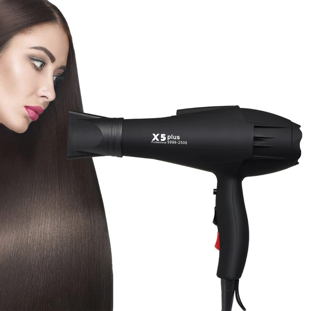 straighten hair with blow dryer