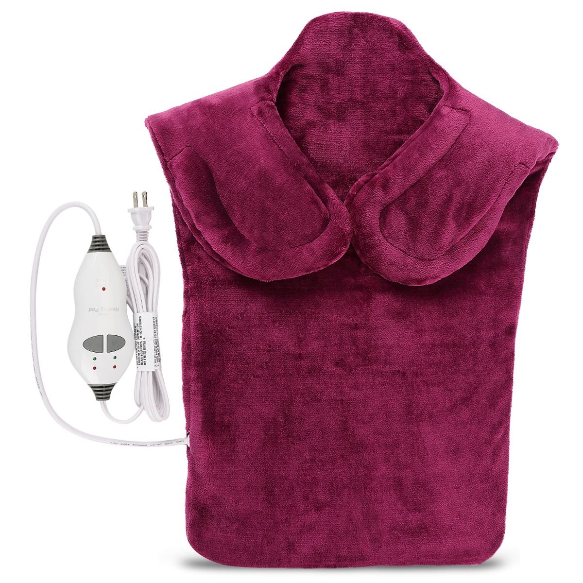 vibrating heating pad for back